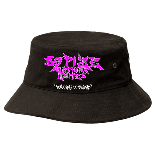 DCL DGIT Pink Piece Black Bucket Hat