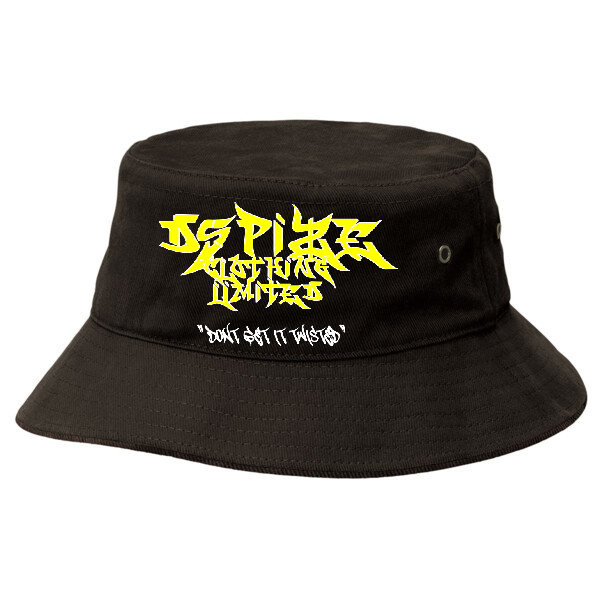 DCL DGIT Yellow Piece Black Bucket Hat