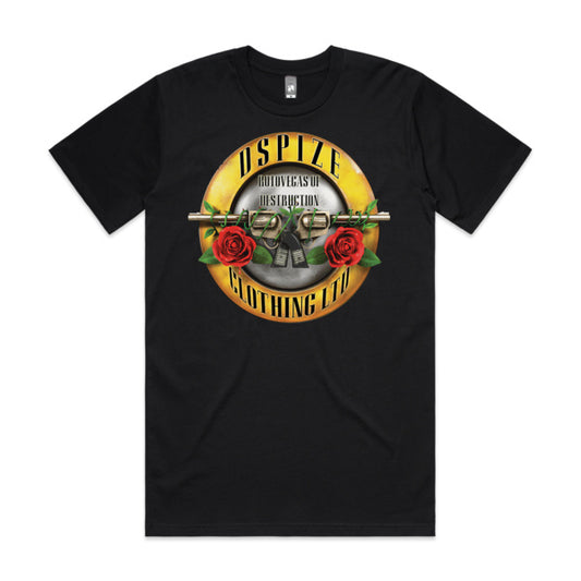 DCL DGIT Rotovegas of Destruction Gunners Black Tee