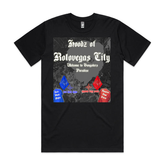 DCL Hoodz of Rotovegas City Black Tee