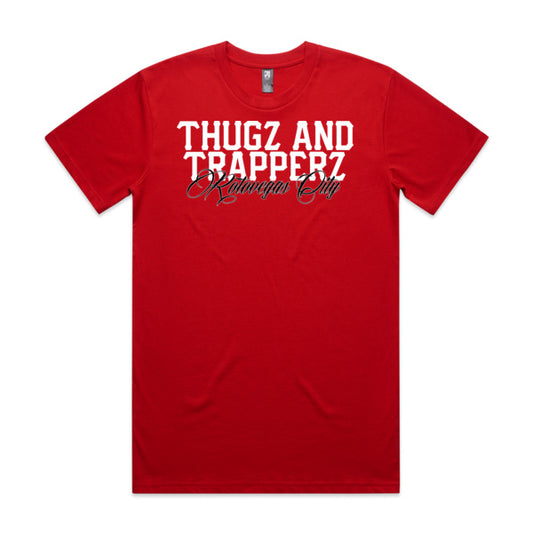 DCL Thugz And Trapperz Rotovegas City Red Tee