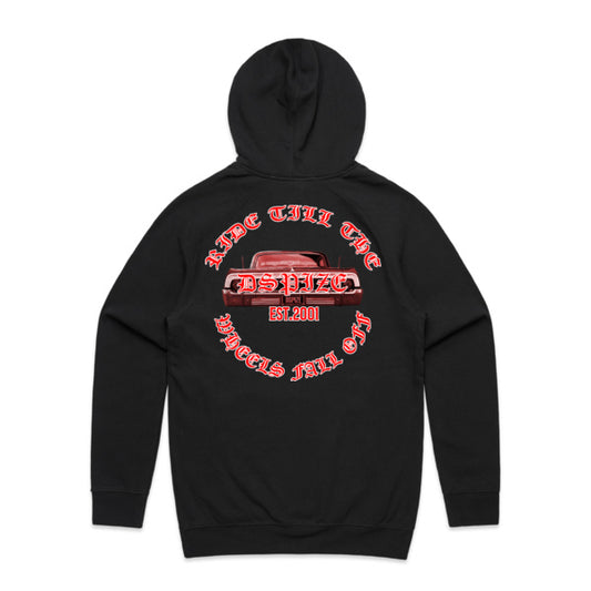 DCL Dspize Ride Till The Wheels Fall Off Red/Black Hood