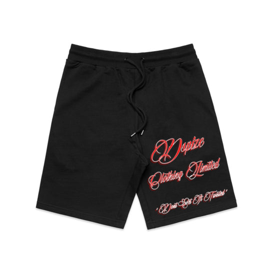 DCL DGIT Red Script Black Stadium Shortz