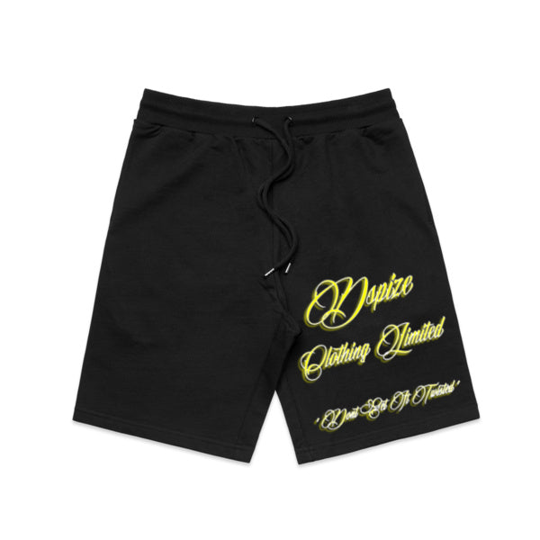 DCL DGIT Yellow Script Black Stadium Shortz