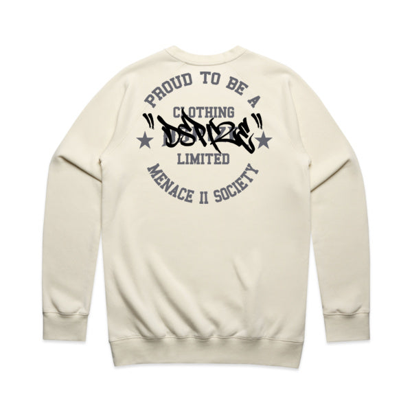 DCL Dspize M2S Black Tag Ecru Crew Neck