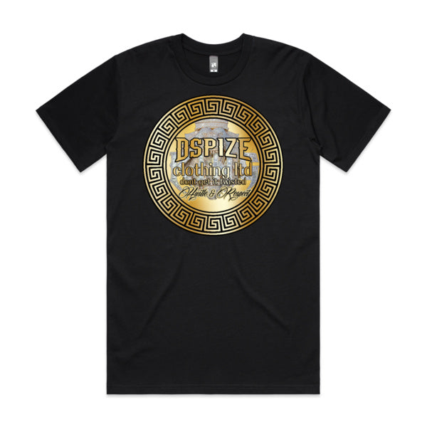 DCL DGIT Hustle & Respect Medallion Black Tee