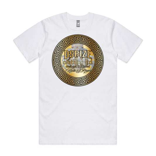 DCL DGIT Hustle & Respect Medallion White Tee