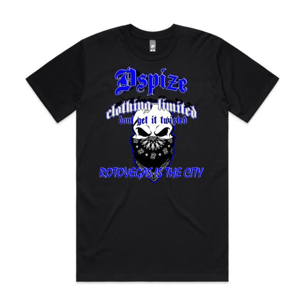 DCL DGIT Rotovegas is the City Thugs Blue/Black Tee